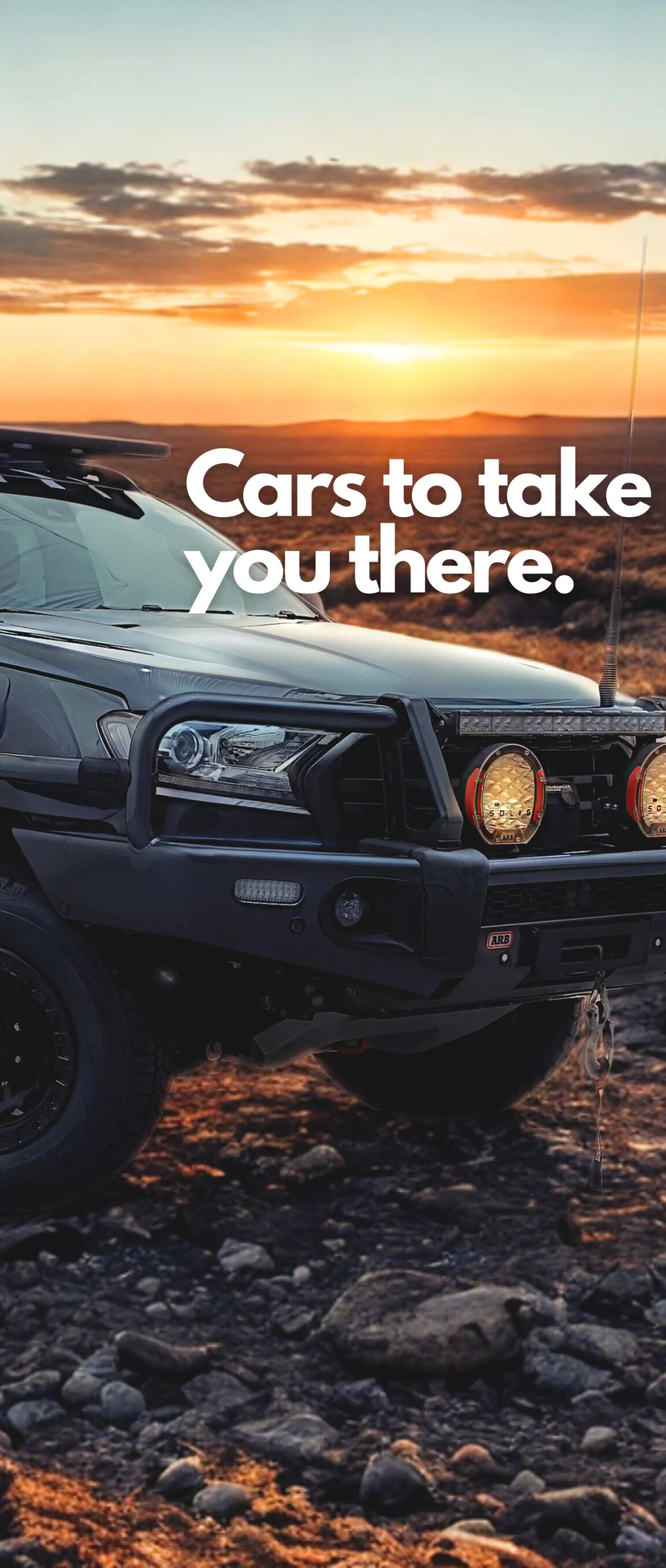 Cars to take you there - Utes